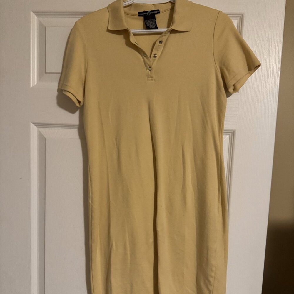 Yellow Tennis Skirt Size Medium